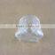 triangle shaped glass storage jar