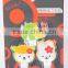 3pc cartoon animal shape plastic hook