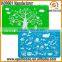 FDA eco-friendly cheap dishwasher safe silicone baby placemat, silicone placemat for kids