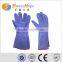 Good quality cheaper welding leather gloves working gloves