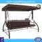Outdoor 3 person Canopy Swing Glider Hammock Chair Patio Backyard Seat Beach Porch