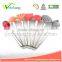WCE247E Premium Silicone utensils slotted turner Cooking Utensil Gadgets Set with S.S. handle