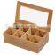 bamboo storage box of tea
