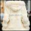 Made in China Hot Selling Girls Faux Fur Rabbit Overcoat