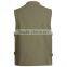Men's outdoor cotton travel vest