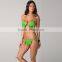 Wholesale four color no rims swimwear bikinis set