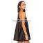 2015  china bulk sale fashion strap leather xxl size women casual dress