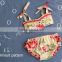 Baby girls summer time two pieces swimsuit floral and fruits patterns from China