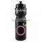 USA Made 28 oz Colored Bike Bottle With Push And Pull Cap - BPA-free, FDA compliant and comes with your logo