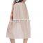 2017 OEM Spring Semi Persperctive Tulle Nude Prom Ladies Skirt