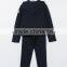 2017 new style children fashion contrast pocket tracksuit baby girl boutique clothing sets wholesale