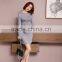 Blank Wholesale Long tight fit Cotton t shirt Dress for women