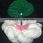 100% white acrylic yarn open end for knitting,weaving