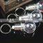 good quatliy PS led bulb keychain light up led bulb keyring