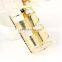 Punk Jewelry Cuff Bracelets Gold Metal Wide Long Bangle Cuff Jewelry Cuff Bangle