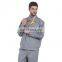 China Factory 2 Piece Latest Design Men Working Uniform Cotton Coveralls for Auto with Full Sleeved