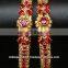 Indian costume fashion jewelry rhinestone bangle wholesale supplier