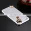 Wholesale Creative Cat Mask Encrusted TPU case for iPhone 6/6s plus