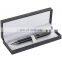 Luxury Twist Frosted Black Barrel Metal Ball Pen With Gift Box RB17091