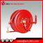 Fire hose reel with fire hose reel cabinet