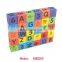 Melors education toy soft eva Alphabet and numbers kids foam blocks