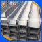 Alibaba China Supplier Stainless steel c channel sizes/ u channel stainless steel/ stainless steel u channels