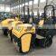 1T mini hydraulic vibratory road roller compactor