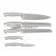 Factory customized 5pcs knife set wooden handle kitchen knives set