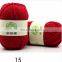 Worsted Knitting Baby Yarn Thick Milk Cotton Yarns 80% cotton 20% acrylic yarn