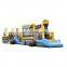 inflatable sport slide train tunnel obstacle course game for sale