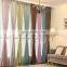Wholesale custom lace solid color printed thickened velvet linen fabric embossed shading curtain for livingroom and bedroomd