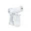 Factory Battery Powered Handheld Blue Ray Sterilizer Nano Steam Gun / Hair Nano Spray Gun for Hair Treatment with CE