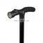 Aluminum adjustable walking portable elderly disabled medical arm walking cane  with led light