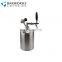 New Homebrew 2L/5L/8L Stainless Steel Beer Growler Keg withMini Beer Spear with Tap Faucet with CO2 Injector Premium