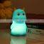 Wholesale silicone lamp cute animal silicone baby night light for kids