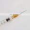 Medical disposable Syringe with Needle for human and animal use approved volume from 1ml Luer lock Wholesale syringe
