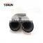 New style Universal carbon auto angle cut exhaust tip for porsche 10-14 Cayenne 958  Round Chroming Black