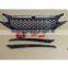 Body parts car grills 2016 honeycomb car front Grille spoiler for Honda civic 2016