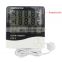 HTC-2 Weather Station Digital LCD Indoor/Outdoor Room Hygrometer Thermometer Clock Temperature Humidity Meter with sensor