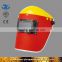 red paper safety welding mask, welding helmet and cutting helmet made in china WM067