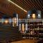 Nordic Amber Hanging Glass Pendant Lights Decorative Indoor Metal Hanging Lamp