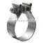 Stainless Steel or Galvanized O Band Exhaust Pipe Clamp
