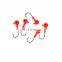 Multi Specificition lead Sinker Jig Head hooks weighted fishing hook fishhook Rock fishing hooks