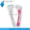 D315LW TRIPLE blade rubber handle lady use disposable razor