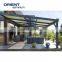 China covered terrace with  polycarbonate aluminium pergola