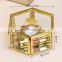 Jewelry Box Storage Luxury Glass Acrylic Gift Bracelet Necklace Jewellery Ring Box Jewelry Organizer for Jewelry New Gold Metal