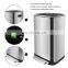 2021 New Style Not-slip 32L Large Garbage Bins Outdoor Trash Bin Soft Closing Big Size Household Recycle Pedal Trash Bin