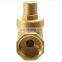 COVNA DN20 3/4 inch Lead-Free Brass Low Pressure Adjustable Water Pressure Relief Valve for RV Camper