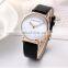 Hannah Martin 3802 Simple womens quartz wristwatch water resistant fashion leather strap elegant watches for women