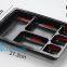 Disposable Plastic 4 Compartment Food Thermal Lunch Container Box,Plastic Takeaway Food Box with conjoined cover bagease